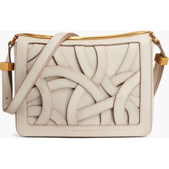 DKNY Jericho Woven Floral Shoulder in Sand at Nordstrom