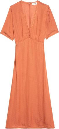 Zadig&Voltaire Abito midi Rhodral - Arancione