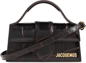 Jacquemus Le Bambino Handbag - Dames - Handtassen - Bruin - ONE Size - Katoen - Tassen