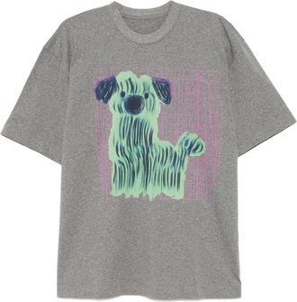 JNBY T-shirt con grafica - Grigio