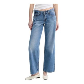 Levi's Dames, Jeans, Blauw, Maat: W29 L32 Katoen