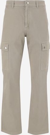 Burberry Beige Cotton Cargo Pants