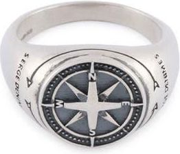 Serge DeNimes Silver Napoleon Ring at Nordstrom, Size 10.5