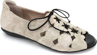 BeautiFeel Womens Amelia Lace-Up Shoes In Tahini Suede
