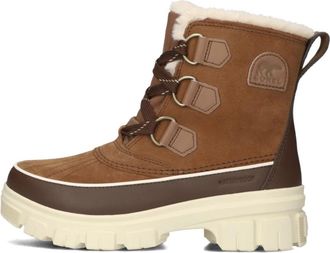Sorel Winter Snowboots met Faux Fur - Dames - Winterlaarzen - Bruin - 40 EU - Schoenen
