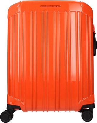 Piquadro Trolley Cabin 31l Men Polycarbonaat Oranje