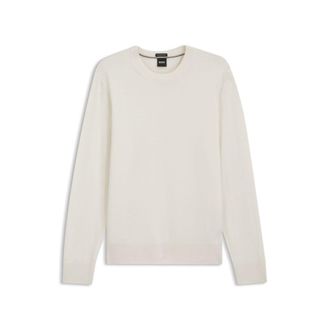 BOSS Merino wool sweater in a regular fit