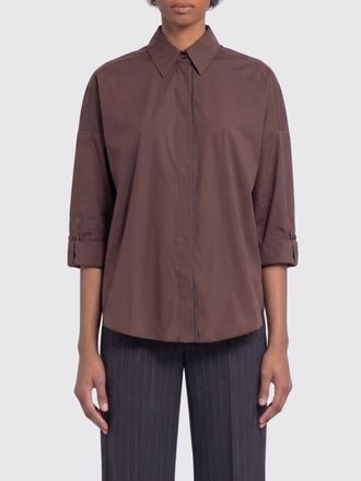 Brunello Cucinelli Camicia classica Brunello Cucinelli in popeline di cotone