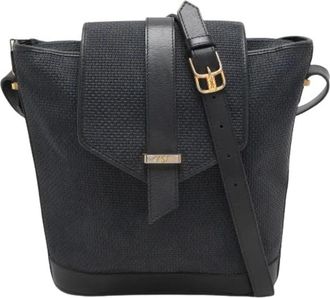 Saint Laurent Pre-owned Bucket Bags, female, Blue, Size: ONE SIZE Pre-owned Vintage Bucket Bag