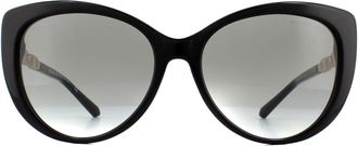 Michael Kors Cat Eye Black Grey Gradient Sunglasses