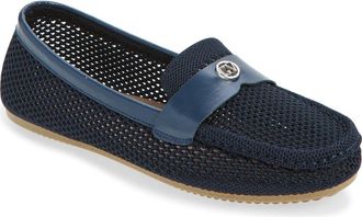 Gloria Vanderbilt Knit Penny Loafer in Navy at Nordstrom Rack, Size 7.5