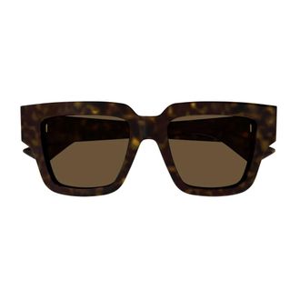 Bottega Veneta Sunglasses, female, Brown, Size: 52 MM Tri-Fold Sunglasses