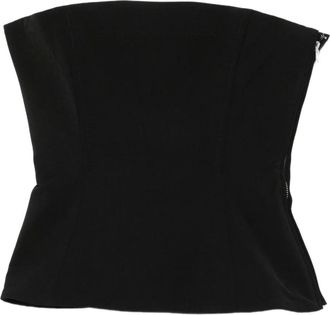 Jean Paul Gaultier Corsetto senza spalline - Nero