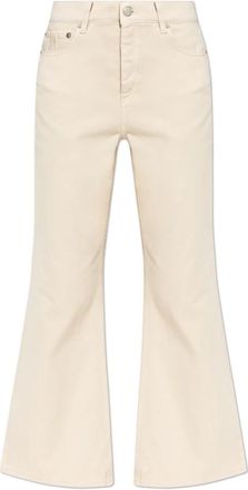 By Malene Birger Houston Jeans - Dames - Flared Jeans - Beige - W30 - Katoen - Jeans