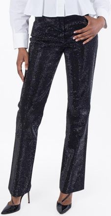 Ferragamo Crystal Embellished Trousers, Brand Size 38 ( US Size 4 )
