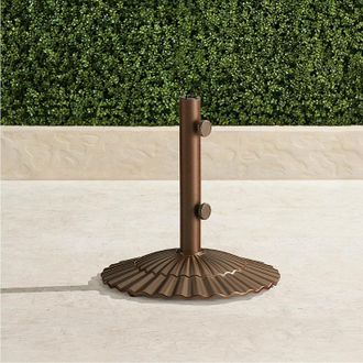 Frontgate Resort Designer Umbrella Base - Bronze - Frontgate