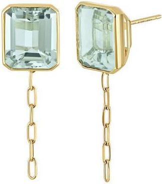 Bony Levy 14K Gold Prasiolite Earrings in 14K Yellow Gold at Nordstrom Rack