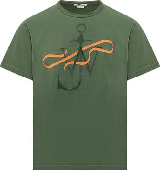 J.W.Anderson Green Crew Neck T-Shirt