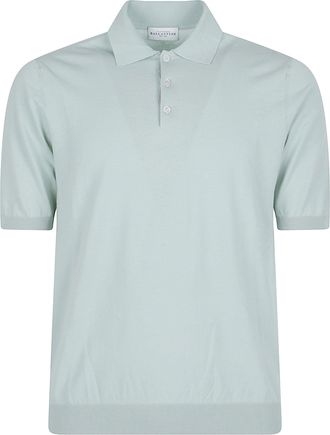 Ballantyne Short Sleeve Plain Cotton Polo