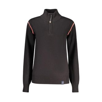 North Sails Viscose Trui - Dames - Coltruien - Zwart - XS - Wol - Truien & Vesten