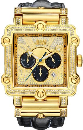 JBW Phantom Chronograph Dial Diamond Mens Watch JB-6215-238-G