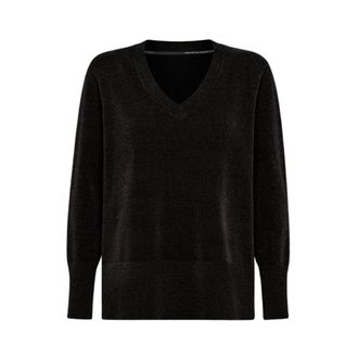 Roberto Ricci Design V-hals Truien - Dames - V-hals truien - Zwart - S - Polyester - Truien & Vesten