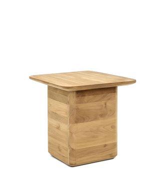 Moycor Mesa auxiliar teca beige 50x50x46 cm