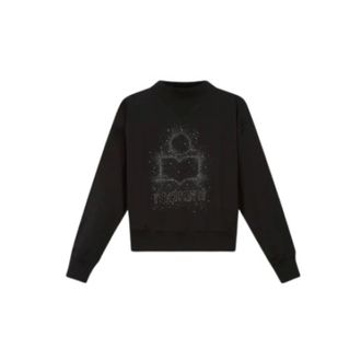 Isabel Marant Accessories - Dames - Sweatshirts & Hoodies - Zwart - Maat: M Zijde