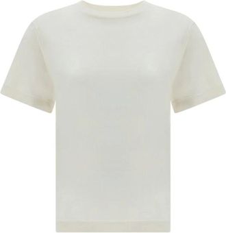 Extreme Cashmere T-Shirts, female, White, Size: ONE SIZE Cotton T-Shirt