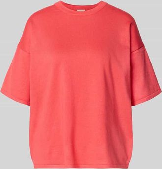 Ichi Relaxed Fit Shirt aus Viskose-Mix Modell LULS in Neon Pink, Gr&ouml;&szlig;e XXL