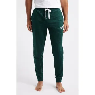 BOSS Mens Ease Pajama Joggers in Green at Nordstrom, Size Medium