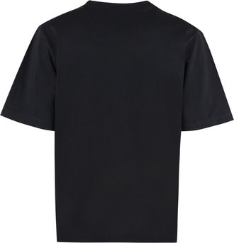 Dsquared2 Womens Short-Sleeve Printed Cotton T-Shirt Black T-Shirts & Jerseys