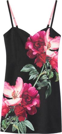 Alice & Olivia Bedrucktes Minikleid von Alice + Olivia