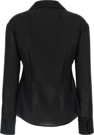 Courr&egrave;ges Pocket Detail Shirt - Black