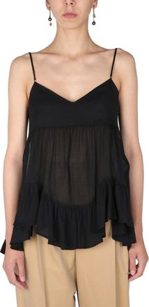 Alexander McQueen Alexander Mc Queen Semi Transparent Top