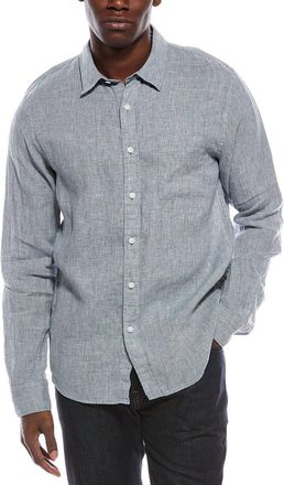 Vince Classic Fit Linen Shirt