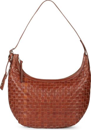 Raf&eacute; New York Large Alva Large Hobo in Cognac at Nordstrom