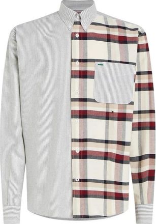 Tommy Hilfiger Heren, Overhemden, Veelkleurig, Maat: 2XL