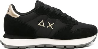 Sun 68 appliqué-detail sneakers - Black