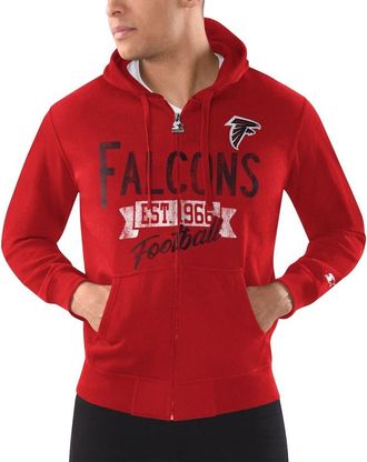 Starter Mens Starter Red Atlanta Falcons Domestic Post Season Full-Zip Hoodie at Nordstrom, Size Xx-Large