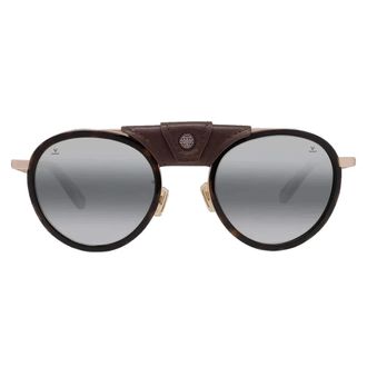 Vuarnet Sunglasses, unisex, Brown, 52 MM, Glacier 02 Polarized Sunglasses with Lanyard