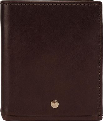 Bugatti Geldb&ouml;rse BUGATTI NEAPLES, Herren, braun, Leder, leicht gl&auml;nzend, unifarben, Kleinlederwaren Geldb&ouml;rse, echt Leder