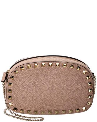 Valentino Rockstud Mini Grainy Leather Crossbody