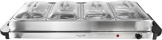 MegaChef 4-Section Buffet Server & Food Warmer