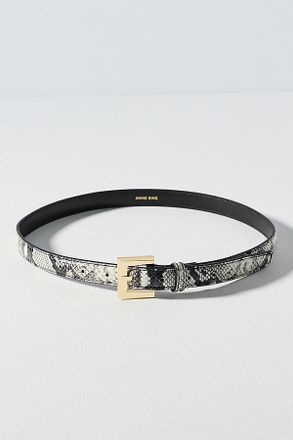 Anine Bing Nicola Square Buckle Belt