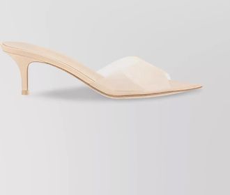 Gianvito Rossi patent leather pointed mules