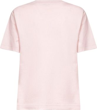 Burberry Womens Pink Cotton Ekd Sketch T-Shirt T-Shirts & Jerseys