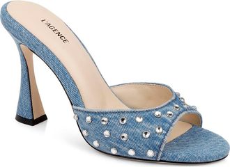 L'agence Lucienne Sandal in Light Denim at Nordstrom Rack, Size 9.5