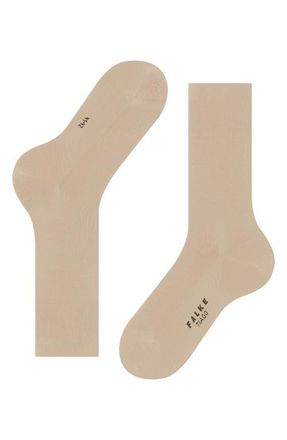 Falke Tiago Organic Cotton Dress Socks in Silk at Nordstrom, Size 43-44