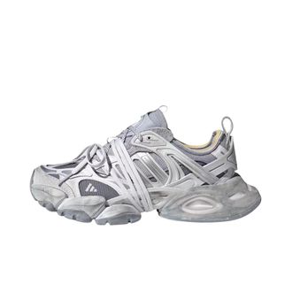 adidas XLG Runner Deluxe - Heren - Hardloopschoenen - Grijs - 36 2/3 EU - Leer - Fitness